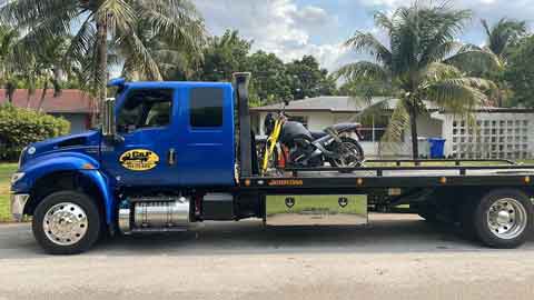 Pompano Beach Motorcycle Towing